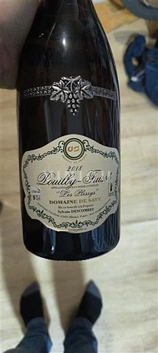 Bourgondië Pouilly-fuissé Domaine Savin Les Chazays 2018