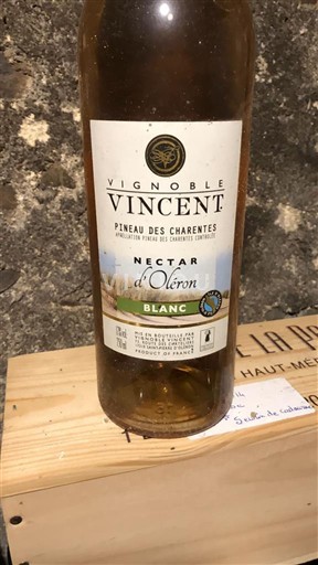 Poitou-Charentes Pineau des Charentes Vignoble Vincent Nectar d'Oléron Nemilésimat