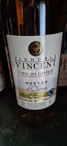 Poitou-Šarant Pineau des Charentes Vignoble Vincent Nectar d'Oléron Non Millésimé