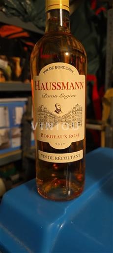 Bordeaux Bordeaux Rosé Haussmann Baron Eugène 2017