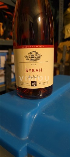 Alpi și Țara Rodanezilor Ardèche Vignerons Ardéchois 2019