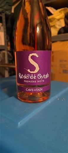 Alpi și Țara Rodanezilor Dealurile Rodiene. Cave de Tain Première Note Rosé de Syrah Nemilésimat