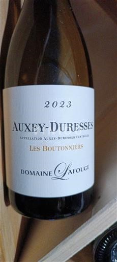 Burgundia Auxey-duresses Domaine Lafouge Les Boutonniers 2023