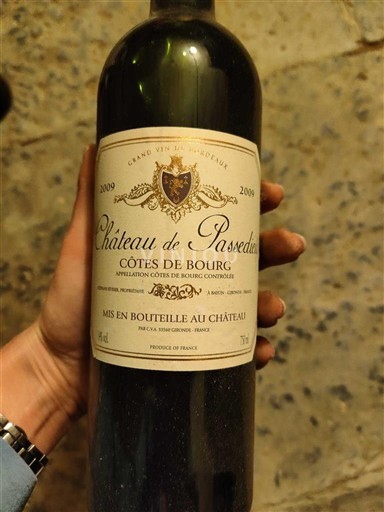 Bordeaux Côtes-de-Bourg Château Passefort 2009