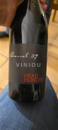 AVA din California Paso Robles Barrel 27 Head Honcho Nemilésimat