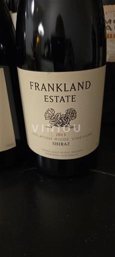 Australia de Vest. Nespecificat Frankland Estate Isolation Ridge Vineyard 2013