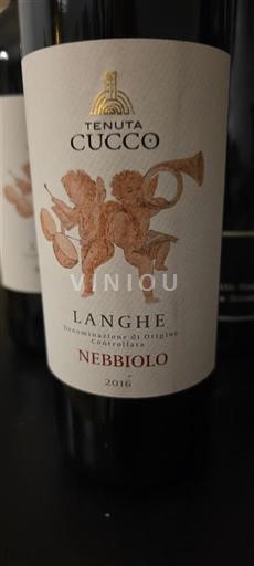 Piemonte Langhe Tenuta Cucco 2016