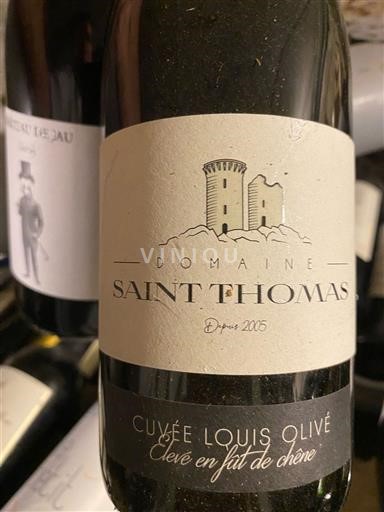Languedoc Domaine Saint Thomas Louis Olivé Nemilésimat