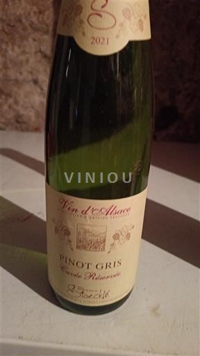 Viner Blanc sec Cuvée Réserve Stoecklé 2021 Frankrike Alsace Vin de France