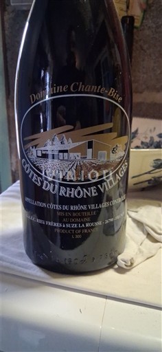 Valle del Ródano Côtes del Ródano Pueblos Domaine Chante Bise 2000