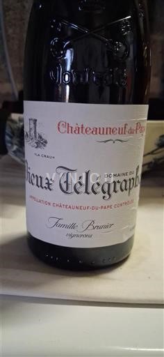 Rhône-dalen Châteauneuf-du-Pape Domaine Vieux Télégraphe La Crau 2019