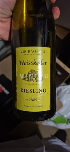 Alsacia Weisskeller Rislingue Nemilésimat