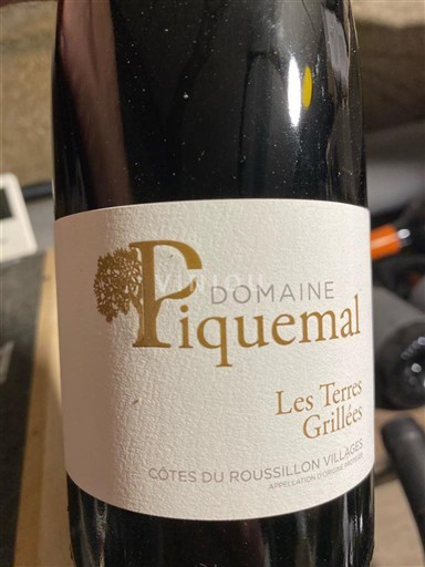 Roussillon Côtes du Roussillon Villages Domaine Piquemal Les Terres Grillées Nemilésimat