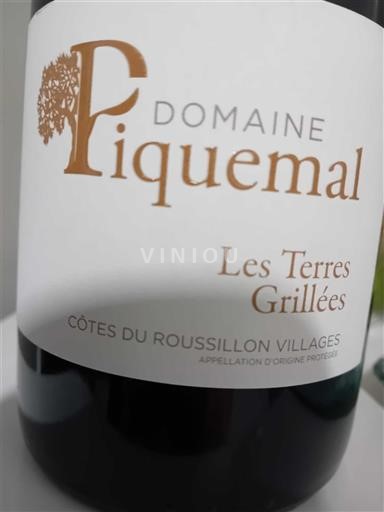 Rusijon Кот дю Русијон Вилаж Domaine Piquemal Les Terres Grillées Non Millésimé