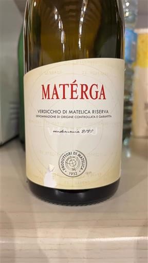 Marké Verdicchio di Matelica Riserva Produttori di Matelica Matérga 2022