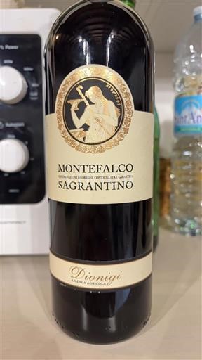 Umbria Montefalco Sagrantino Dionigi 2015