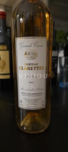 Provence Côtes-de-Provence Château Clarettes Grande 2012
