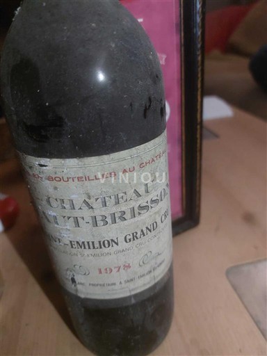 Bordeaux Saint-Émilion Grand Cru Grand Cru Château Haut-Brisson 1978
