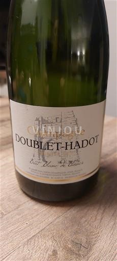 Vinos Espumosos Blanc brut Brut Blanc de Blancs Doublet-Hadot Non millésimé Francia Champaña Champán AOC