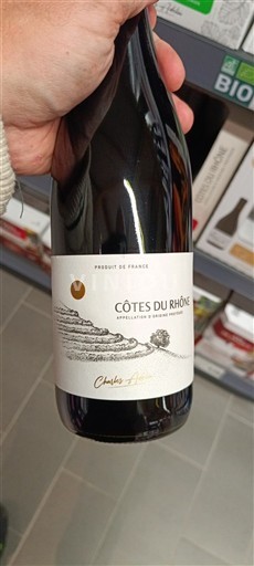 Rona dolina Côtes-du-Rhône Charles Helfenbein Neleten.