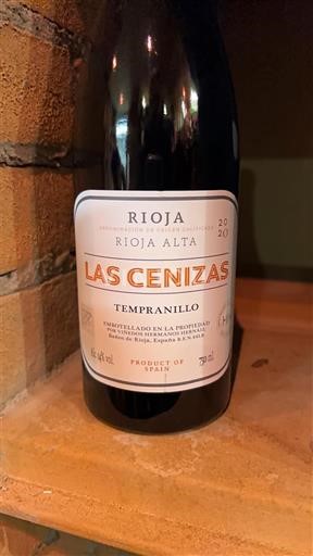 La Rioja Rioja Rioja Alta Las Cenizas 2020