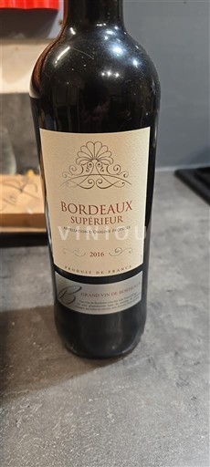 Bordeaux Bordeaux superior Baron de Brane 2016
