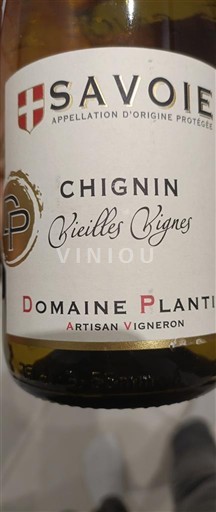 Savoia și Bugey Chignin Domaine Plantin Vieilles Vignes 2024