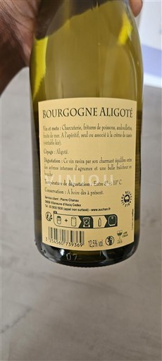 Bourgondië Bourgogne Aligoté Pierre Chanau Niet-geïntegreerd