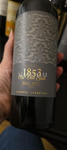 Mendoza 1853 Old Vine Estate 2015