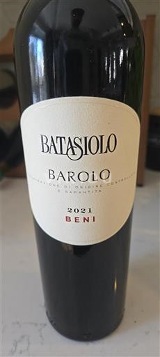 Piemonte Barolo BatasioLo Beni 2021