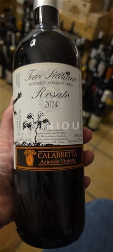 Sicília Terras Sicilianas Calabretta Rosato 2014