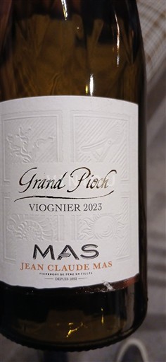 Languedoc și Roussillon Vin de Pays d'Oc Jean-Claude Mas Grand Pioch 2023