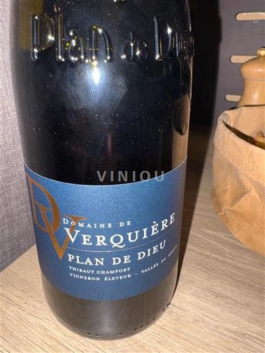 Vinos Rouge sec Plan de Dieu Domaine Verquière 2024 Francia Valle del Ródano No especificado AOC