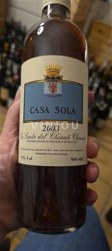 Toscana Nespecificat Casa Sola Vinsanto del Chianti Classico 2003