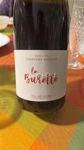 Valea Loarei Touraine Domaine Timothée Delalle La Burette 2024