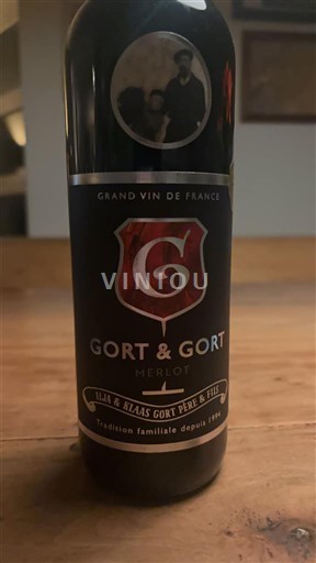 Burdeos Bordeaux Gort & Gort Merlot Sin añada