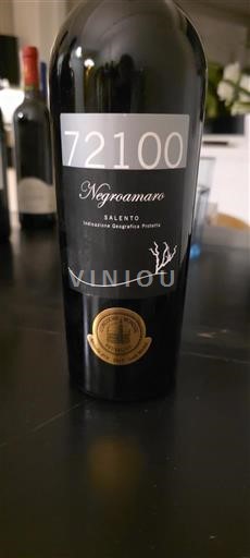 Puglia Salento 72100 Negroamaro 2015