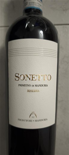 Puglia Nespecificat Produttori di Manduria Sonetto 2019