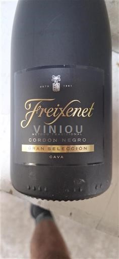 Vin Effervescent Rouge brut Cordon Negro Gran Selección Freixenet Non millésimé Espagne Catalogne DO
