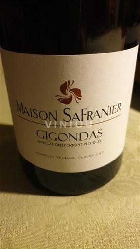 Valea Ronului Gigondas Maison Safranier 2022