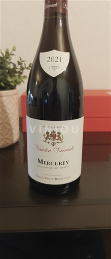 Burgundia Mercurey Naudin Varrault 2021