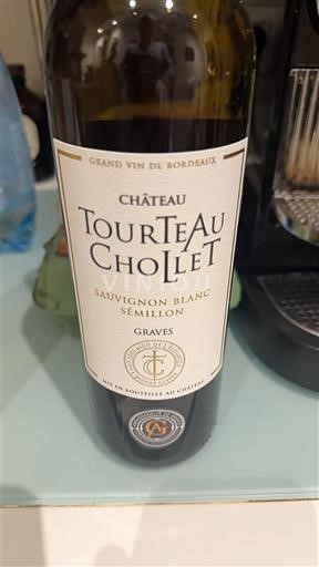 Burdeos Graves Château Tourteau Chollet Sin añada