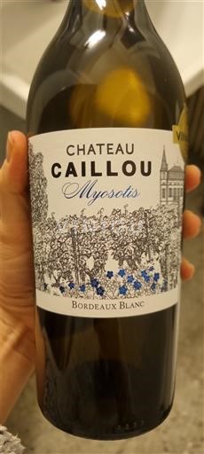 Bordeaux Bordeaux alb Château Caillou Myosotis 2023