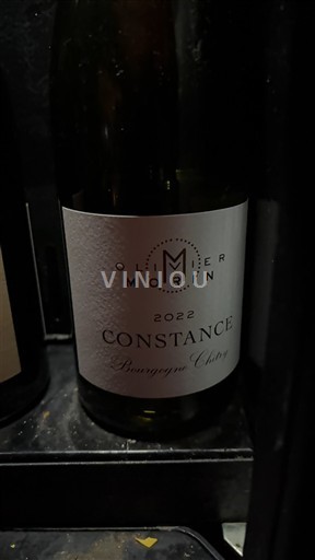 Víno Blanc sec Constance Olivier Morin 2022 Francie Burgundsko Bourgogne Chitry AOC