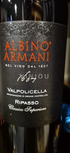 Venetia Valpolicella Ripasso Albino Armani Ripasso Classico Superiore Nemilésimat