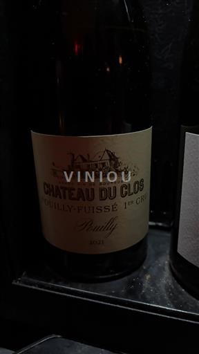 Burgundia Nespecificat Premier Cru Château Clos Pouilly 2021