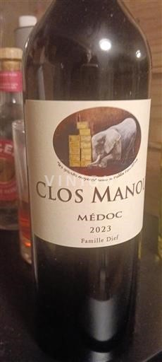 Bordeaux Médoc Clos Manon 2023