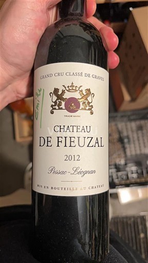 Bordeaux Pessac-Léognan Grand Cru Château Fieuzal 2012