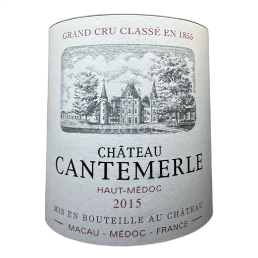 Bordeaux Haut-Médoc Château Cantemerle 2015