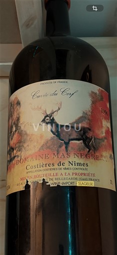 Valea Ronului Costières-de-nîmes Domaine Mas Negre du Cerf 1996